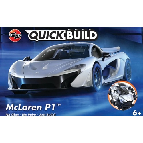 AXJ6028 - QUICKBUILD MCLAREN P1 - WHITE