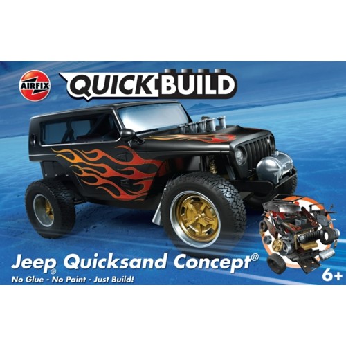 AXJ6038 - QUICKBUILD JEEP QUICKSAND CONCEPT (PLASTIC KIT)