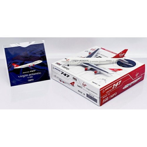 BB4741006 - 1/400 BIGBIRD400 VIRGIN ATLANTIC AIRWAYS 747-100 REG: G-VMIA WITH ANTENNA AND DEDICATED STICKER