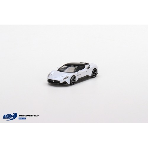 BBRDIE6401 - 1/64 MASERATI MC20 BIANCO AUDACE