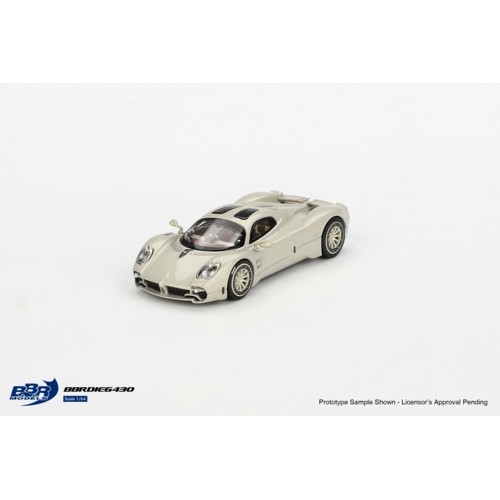 BBRDIE6430 - 1/64 PAGANI UTOPIA PRESENTATION GRIGIO RINASCIMENTO