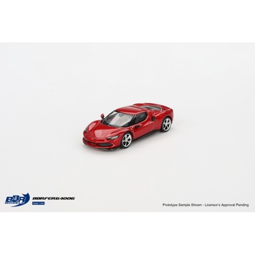 BBRFER64006 - 1/64 FERRARI 296 GTB ROSSO IMOLA