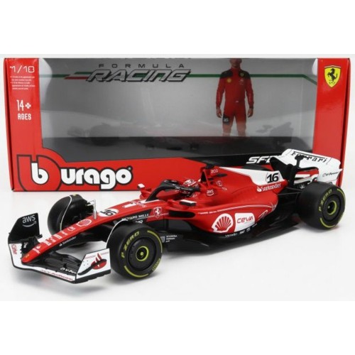 BG16812L-VEGAS - 1/18 FERRARI F1 NO.16 CHARLES LECLERC 2023 LAS VEGAS SPECIAL