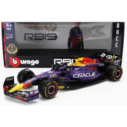 BG18003V-VEGAS - 1/18 RED BULL RB19 NO.1 MAX VERSTAPPEN VEGAS GP VEGAS GP LIVERY