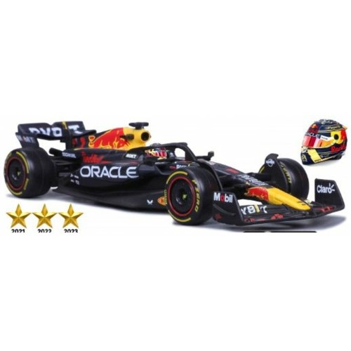 BG18003VA - 1/18 RED BULL RB19 NO.1 MAX VERSTAPPEN ABU DHABI GP 2023 LAST RACE SPECIAL WITH HELMET