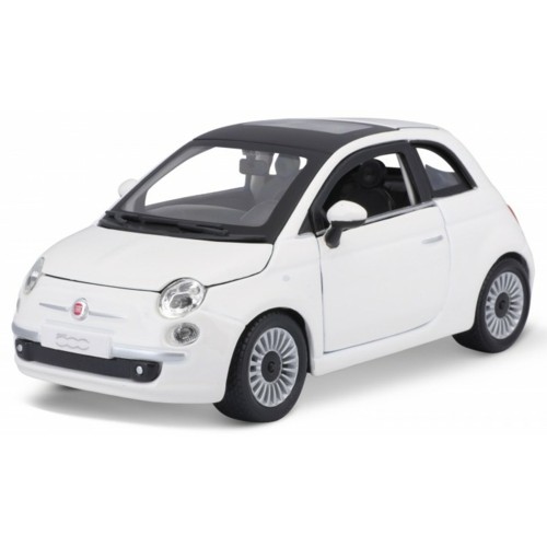 BG22106W - 1/24 FIAT NEW 500 2007 - WHITE