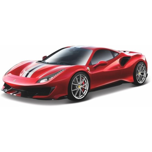 BG26026 - 1/24 FERRARI 488 PISTA RACEANDPLAY RED/WHITE/BLACK