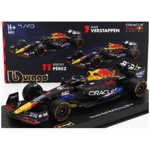 BG38083-V-AUSTIN - 1/43 RED BULL F1 RB19 TEAM ORACLE NO.1 CHAMPION 1ST AUSTIN USA GP 2023 M. VERSTAPPEN