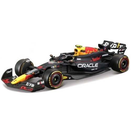 BG38098P - 1/43 RED BULL RACING RB20 2024 PEREZ WITH HELMET SHOWCASE