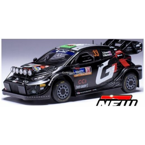 BG38316 - 1/43 TOYOTA YARIS RALLY1 HYBRID NO.33 GAZOO RACING 2024