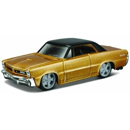 BG59060 - 1/64 PONTIAC GTO 1965 - GOLD/BLACK