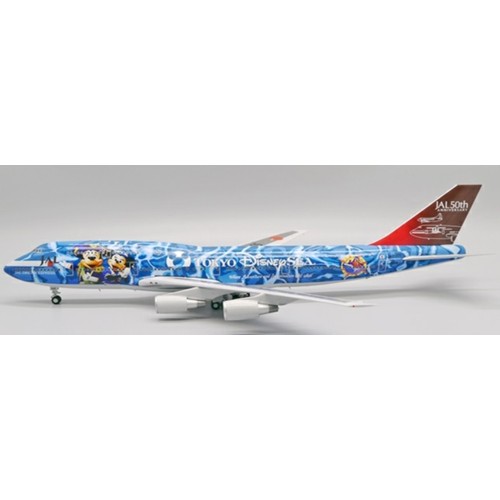 BX2531 - 1/200 JAPAN AIRLINES BOEING 747-400D TOKYO DISNEY SEA REG: JA8905 WITH STAND