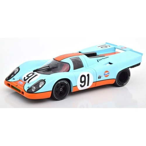 CMR131-91 - 1/18 PORSCHE 917K GULF NO.91 CAN-AM WATKINS GLEN 1971 ATTWOOD