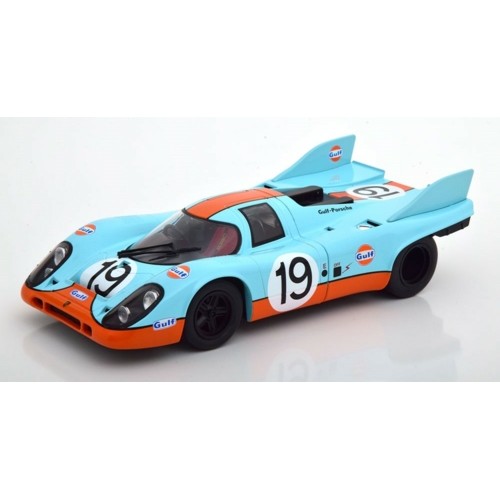 CMR136 - 1/18 PORSCHE 917K GULF NO.19 2ND LM71 ATTWOOD MUELLER