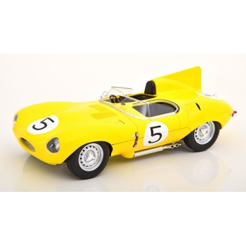 CMR143 - 1/18 JAGUAR D-TYPE NO.5 EQUIPE NATIONALE BELGE J.SWATERS/F.ROUSSELLE 4TH 24H LE MANS 1956