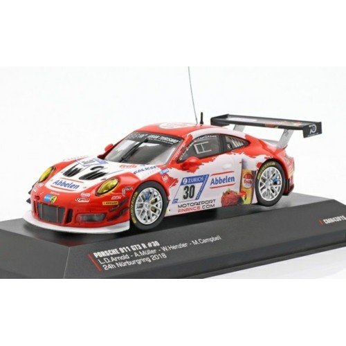 CMR43015 - 1/43 PORSCHE 911 GT3 R NO.30 24H NURBURGRING 2018 FRIKADELLI RACING TEAM