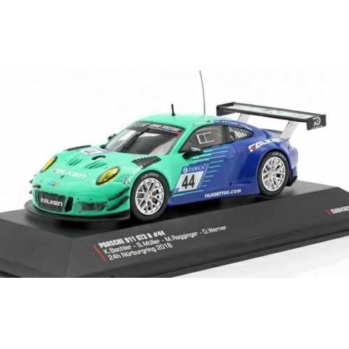 CMR43016 - 1/43 PORSCHE 911 (991) GT3 R NO.44 - BACHLER/MULL NURBURGRING 2018 FALKEN