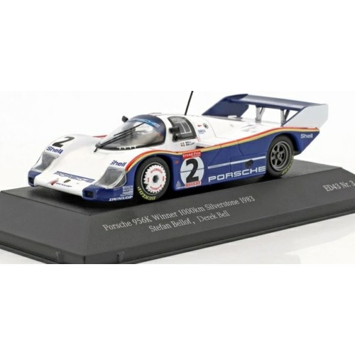 CMRSBC003 - 1/43 PORSCHE 956K 2 WINNER 1000KM SILVERSTONE83 STEFAN BELLOF COLLECTION - 2ND DRIVER BELL