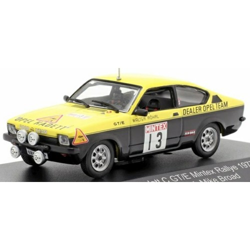 CMRWRC008 - 1/43 OPEL KADETT C GT/E NO.13 MINTEX RALLYE 1977 ROHRL/BROAD