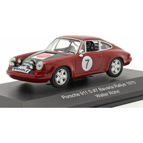 CMRWRC014 - 1/43 PORSCHE 911 S NO.7 BAVARIA RALLYE 1970 WALTER ROHRL