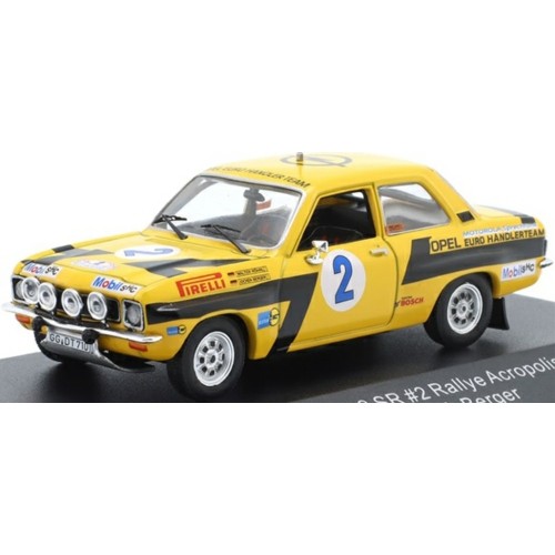 CMRWRC023 - 1/43 OPEL ASCONA 1.9 SR NO.2 SIEGER RALLYE AKROPOLIS 1975 ROHRL/BERGER