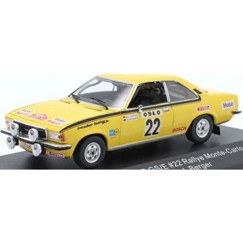 CMRWRC026 - 1/43 OPEL COMMODORE B GS/E NO.22 RALLYE MONTE CARLO 1973 ROHRL/BERGER