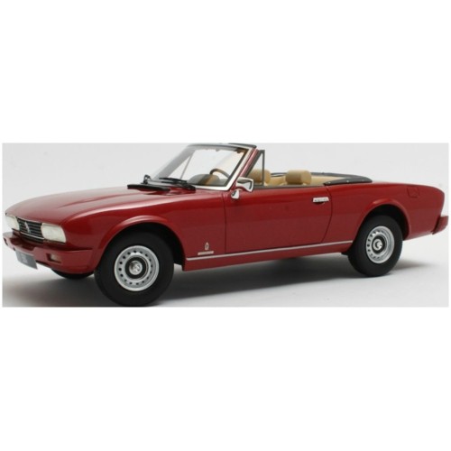 CULCML192-1 - 1/18 PEUGEOT 504 CABRIOLET 1983 RED METALLIC