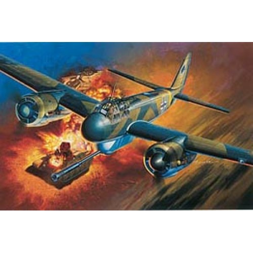 DK5543 - 1/48 JU 88P-1 W/75MM PAK 40 (PLASTIC KIT)