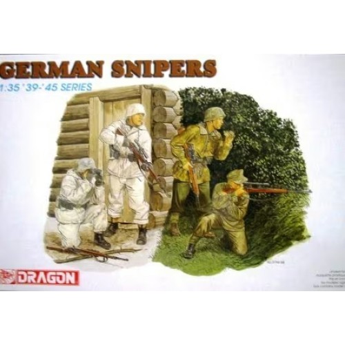 DK6093 - 1/35 GERMAN SNIPERS (PLASTIC KIT)