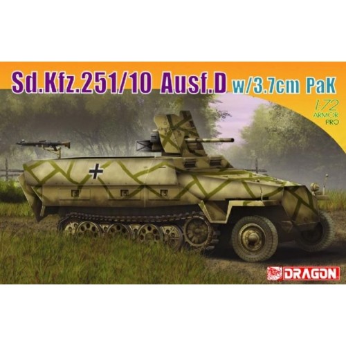 DK7280 - 1/72 SD.KFZ.251/10 AUSF.D (PLASTIC KIT)