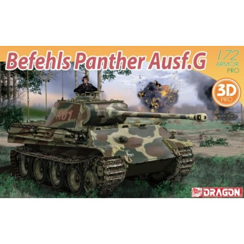 DK7698 - 1/72 BEFEHLS PANTHER AUSF G (PLASTIC KIT)