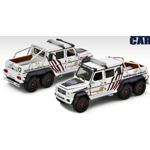 ECMB216X6RN63 - 1/64 63 MERCEDES-BENZ G63 AMG 6X6 SAFETY CAR