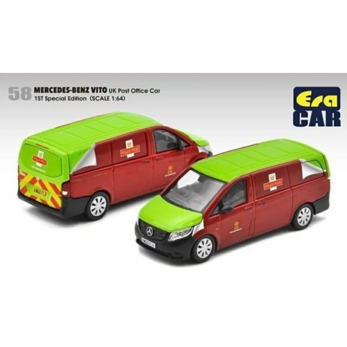 ECMB21VITRN3701 - 1/64 58 MERCEDES-BENZ VITO UK POST OFFICE CAR 1ST SPECIAL EDITION