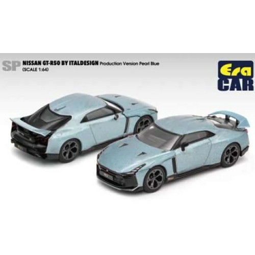 ECNS21GTRSP51 - 1/64 SP NISSAN GT-R50 BY ITALDESIGN
- PRODUCTION VERSION PEARL BLUE