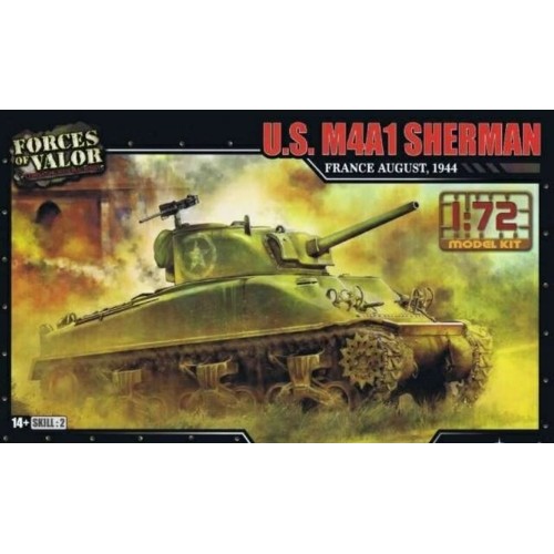 FOV873004A - 1/72 M4A1 SHERMAN - FRANCE 1944 (PLASTIC KIT)