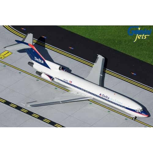 G2DAL465 - 1/200 DELTA AIR LINES B727-200/Adv N544DA INTERIM LIVERY POLISHED BELLY