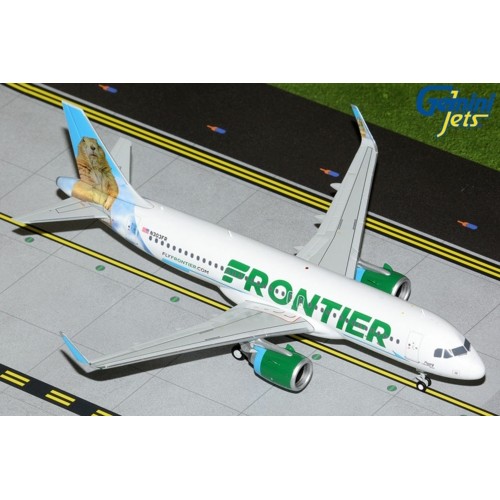 G2FFT1142 - 1/200 FRONTIER AIRLINES A320 NEO N303FR POPPY THE PRAIRIE DOG