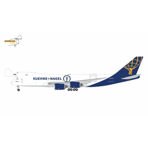 G2GTI1240 - 1/200 ATLAS AIR/KUEHNE NAGEL B747-8F N862GT SECOND TO LAST B747 INTERACTIVE