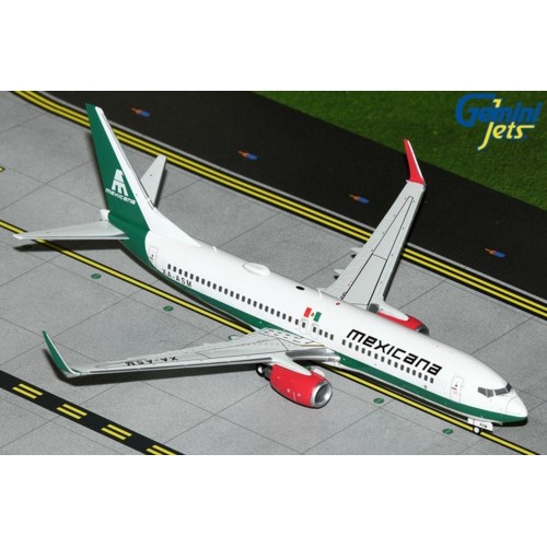 G2MXA1303 - 1/200 MEXICANA B737-800W XA-ASM