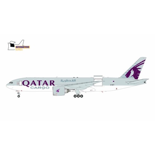 G2QAC954 - 1/200 QATAR AIRWAYS CARGO B777-200LRF A7-BFT (INTERACTIVE SERIES)