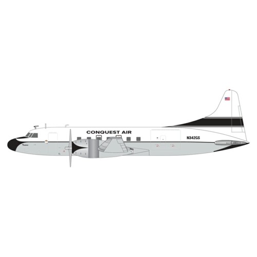 G2QAI1289 - 1/200 CONQUEST AIR CARGO C-131F SAMARITAN (CV-340) N324GS