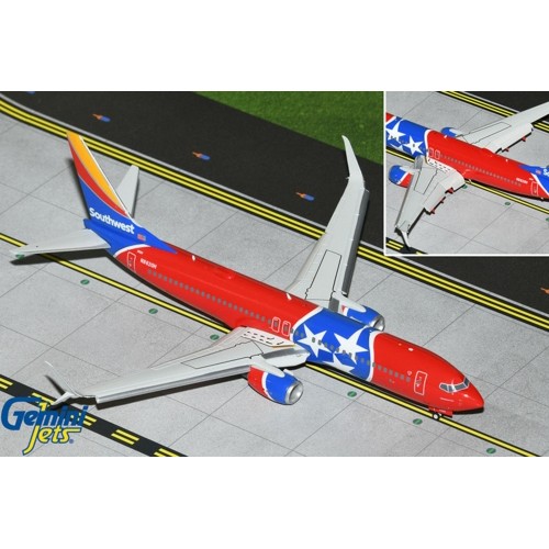 G2SWA1011F - 1/200 SOUTHWEST AIRLINES B737-800S N8620H TENNESSEE ONE FLAPS DOWN