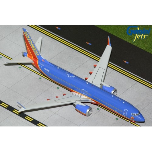 G2SWA1217 - 1/200 SOUTHWEST AIRLINES B737 MAX 8 N872CB CANYON BLUE LIVERY