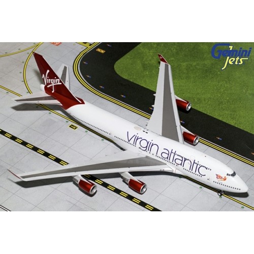 G2VIR766 - 1/200 VIRGIN ATLANTIC B747-400 G-VBIG