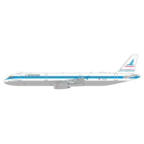 GJAAL2257 - 1/400 AMERICAN AIRLINES A321 N581US PIEDMONT HERITAGE LIVERY