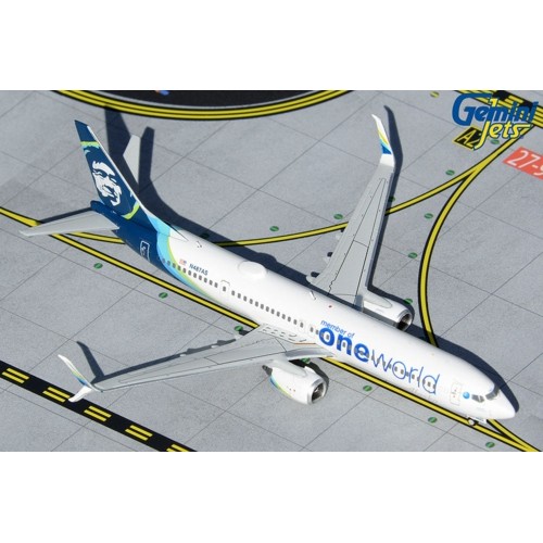 GJASA2025 - 1/400 ALASKA AIRLINES B737-900ER N487AS ONEWORLD LIVERY