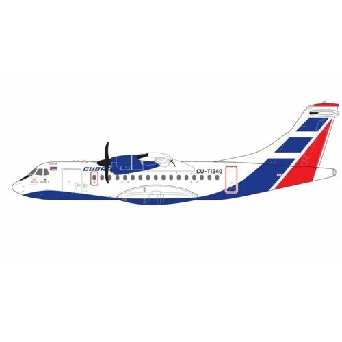 GJCUB2221 - 1/400 CUBANA DE AVIACION ATR 42-500 CU-T1240