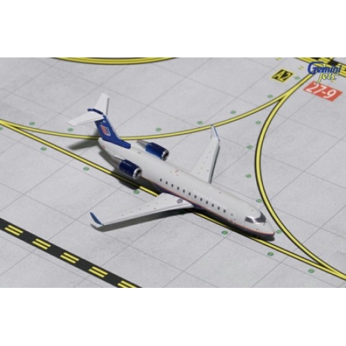 GJUAL1633 - 1/400 UNITED EXPRESS GREY LIVERY CRJ-200 N417AW