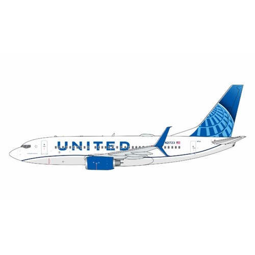 GJUAL2024 - 1/400 UNITED AIRLINES B737-700 NEW LIVERY