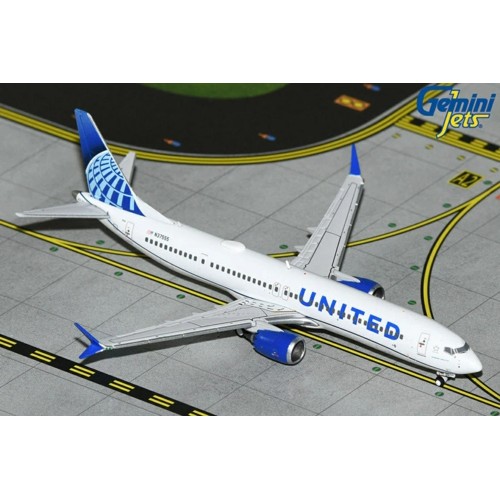 GJUAL2226 - 1/400 UNITED AIRLINES B737 MAX 9 N37555